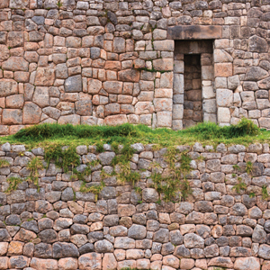 3993928, Stonework in Cuzco, Peru feature monograms