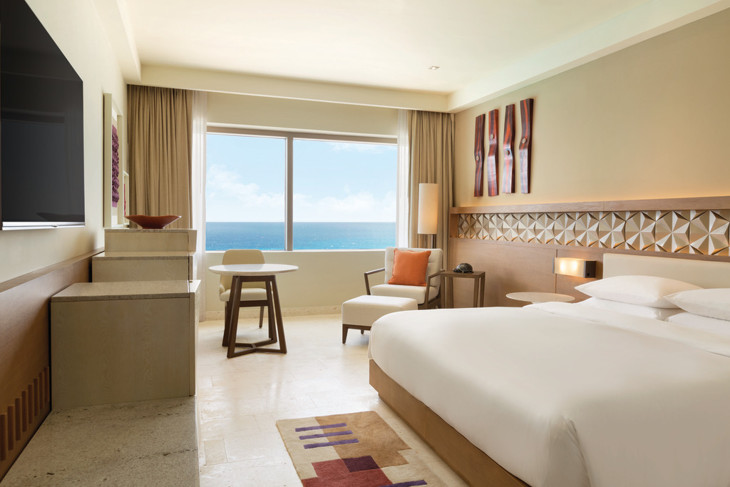 Hyatt-Ziva-Cancun-Club-Two-Bedroom-Ocean-Front-Suite-Bedroom-1