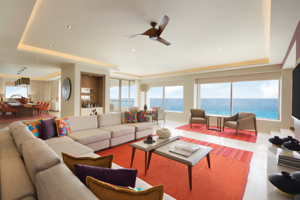 Hyatt-Ziva-Cancun-Presidential-Suite-Living-Area