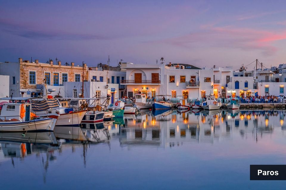Greece’s hidden gems – Paros, Hydra, Tinos, and Milos.