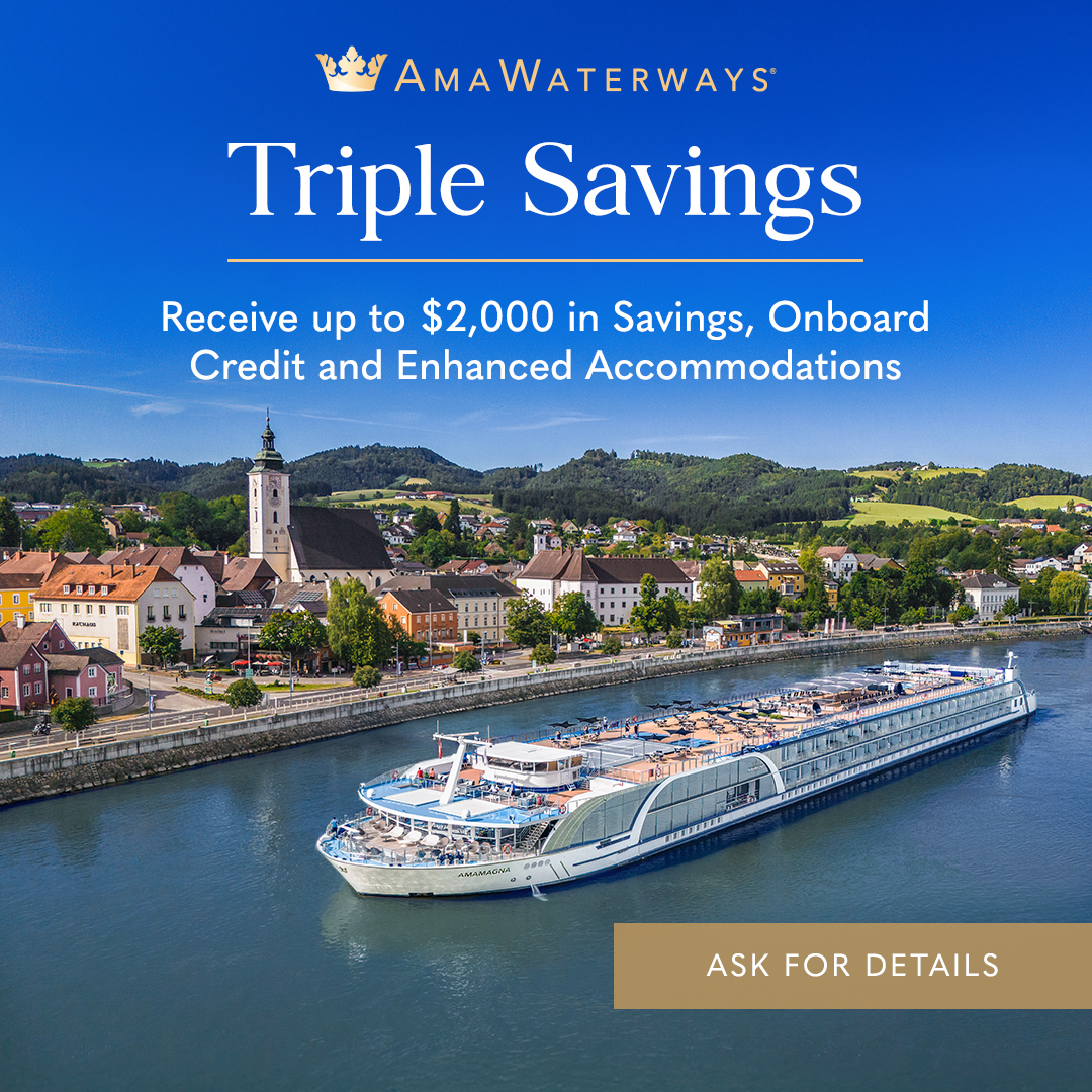 AmaWaterways Triple Savings